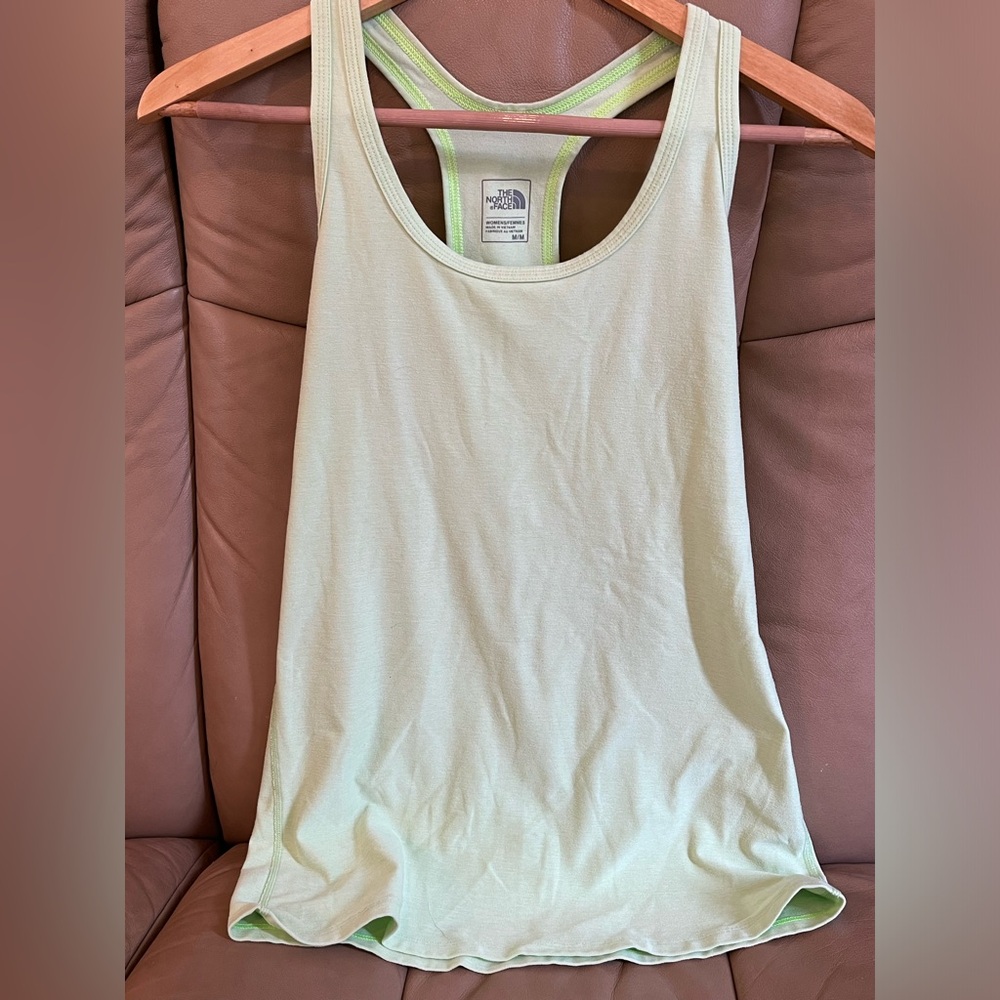 The North Face Racerback Tank size Medium Lime Green